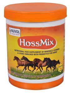 HossMix powder is the feed supplement of Minerals, Vitamins, Amino Acid and Probiotics especially for Horse/Equine. 